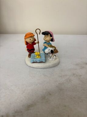 Department 56 Peanuts Pageant Nativity